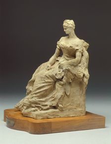 Princess Alexandra of Denmark, c1885. Creator: Henri Chapu