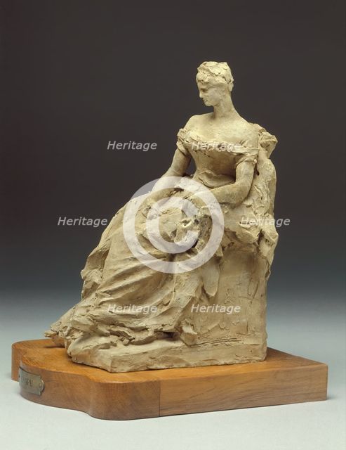 Princess Alexandra of Denmark, c1885. Creator: Henri Chapu.