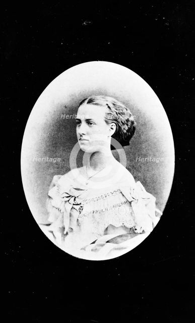 Princess Alexandra of Denmark (later Queen Consort to King Edward VII), c1861. Creator: Unknown.