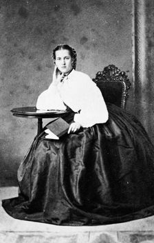 Princess Alexandra of Denmark (later Queen Consort to King Edward VII), 1862. Creator: Unknown