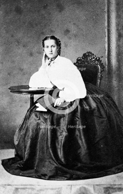 Princess Alexandra of Denmark (later Queen Consort to King Edward VII), 1862. Creator: Unknown.