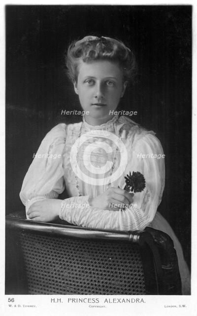 Princess Alexandra of the United Kingdom, c1910. Creator: Unknown.