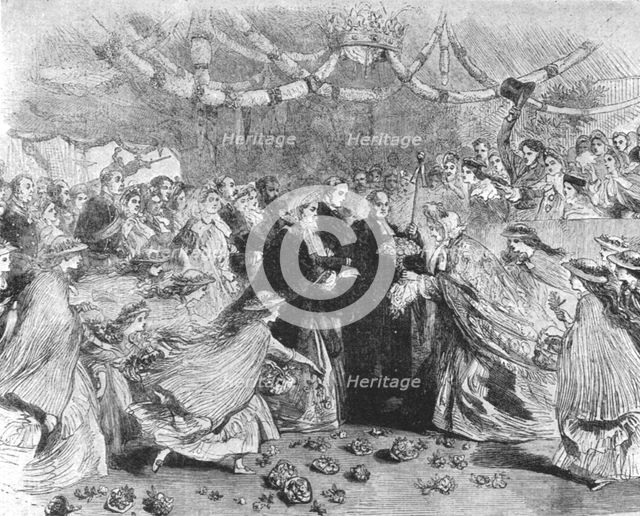 'Princess Alexandra's Arrival in England, 1863...', (1901). Creator: Unknown.