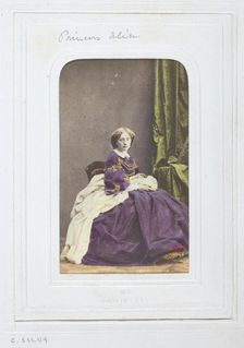 Princess Alice, 1860-69. Creator: Camille Silvy
