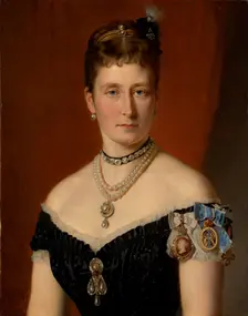 Princess Alice of the United Kingdom (1843-1878), Grand Duchess of Hesse and by Rhine , 1879. Creator: Hartmann, Joseph Adam (1812-1885)