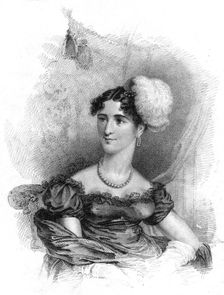 Princess Augusta, Duchess of Cambridge, 1818.Artist: J Alais