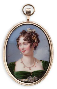Princess Augusta of Bavaria, 1805-1855. Creator: Abraham Constantin