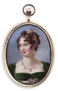 Princess Augusta of Bavaria, 1805-1855. Creator: Abraham Constantin