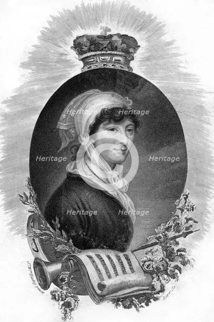 Princess Augusta Sophia, daughter of George III.Artist: Cooper
