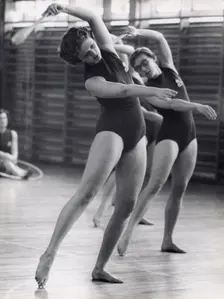 Princess Birgitta of Sweden in a show at the National Gymnastic Institute, 1958. Creator: Unknown