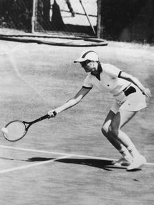 Princess Grace of Monaco partnering her husband in the doubles tournament, Monte Carlo, 1976