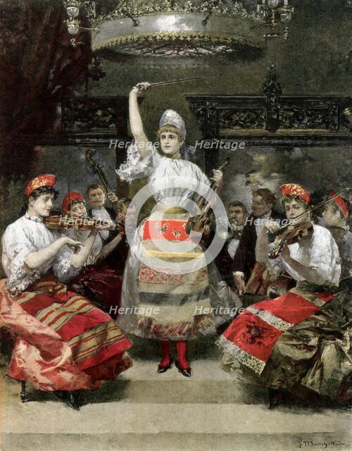 'Princess Dolgorouki', 1889. Artist: Unknown