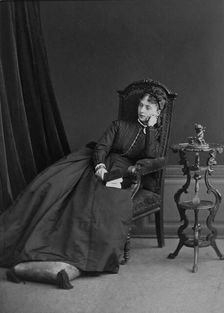 Princess Ekaterina Mikhailovna Dolgorukova (1847-1922), c. 1880. Creator: Anonymous