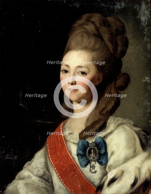 Princess Ekaterina Orlova, 1777-1781. Creator: Unknown.