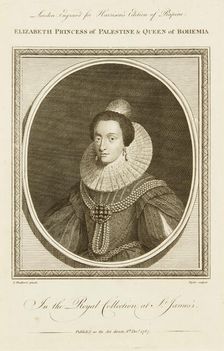 Princess Elisabeth of the Palatinate (1618-1680), 1780s. Creator: Taylor, Isaac (1730-1807)