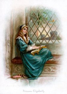 Princess Elizabeth 1897.Artist: Frances Brundage