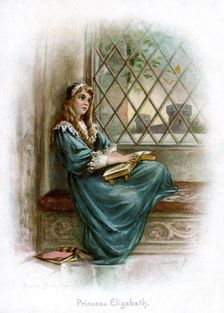 Princess Elizabeth 1897.Artist: Frances Brundage