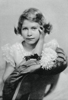 Princess Elizabeth aged nine, 1935, (1937)