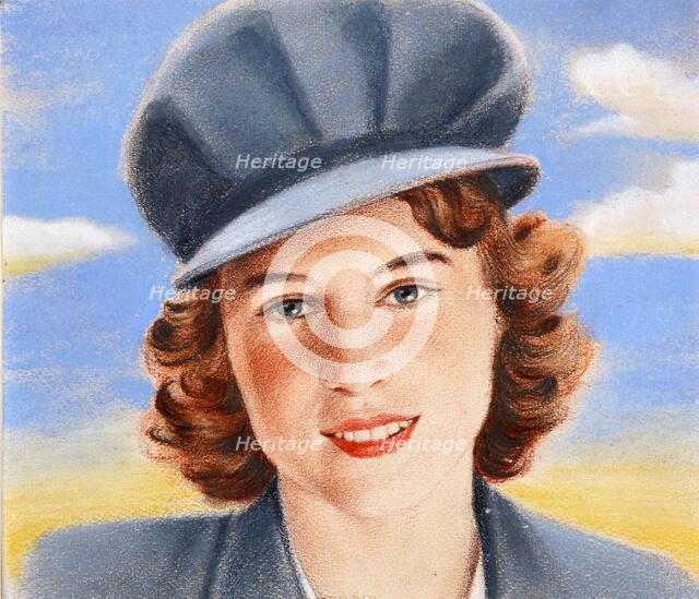 Princess Elizabeth, c1940s. Creator: William Timym.