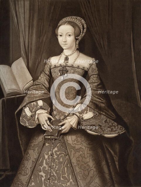 Princess Elizabeth, later Queen', c1547, (1902). Artist: Unknown