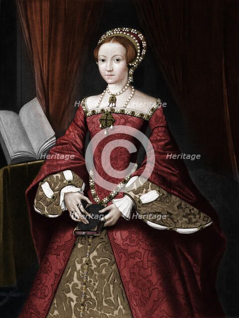 Princess Elizabeth, later Queen', c1547, (1902).  Artist: Unknown.