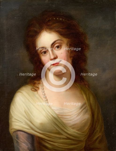 Princess Frederica of Mecklenburg-Strelitz (1778-1841), Queen of Hanover, Late 18th cent.. Creator: Tischbein, Johann Friedrich August (1750-1812).