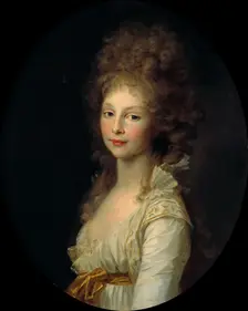 Princess Frederica Charlotte of Prussia (1767-1820), 1797-1798. Creator: Tischbein, Johann Friedrich August (1750-1812)