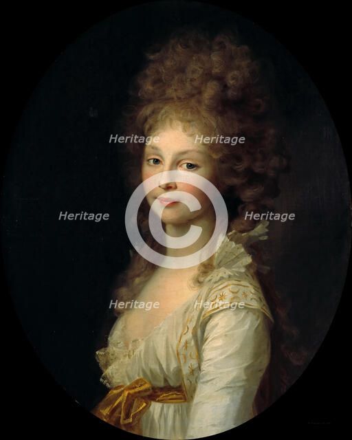 Princess Frederica Charlotte of Prussia (1767-1820), 1797-1798. Creator: Tischbein, Johann Friedrich August (1750-1812).