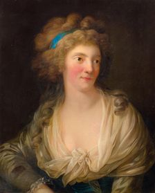 Princess Frederica Charlotte of Prussia (1767-1820), Duchess of York and Albany. Creator: Graff, Anton (1736-1813)