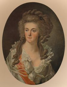 Princess Frederica Sophie Wilhelmine of Prussia, Wife of William V, Prince of Orange 1770, (1913) Artist: Charles-Melchior Descourtis