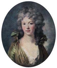 Princess Fredericka Sophie Wilhelmina c1770 (1913). Artist: Friedrich Tischbein