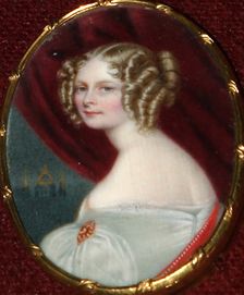 Princess Friederike Charlotte Marie of Württemberg (1807-1873), 1830s. Creator: Anonymous