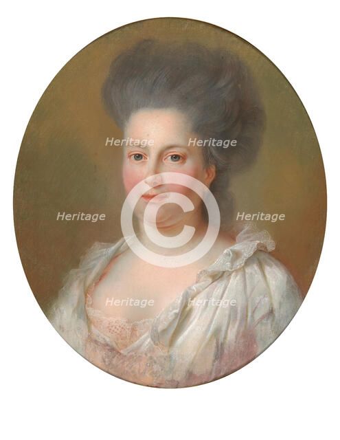 Princess Friederike of Brandenburg-Schwedt (1736-1797), Duchess of Württemberg. Creator: Tischbein, Johann Heinrich Wilhelm (1751-1829).