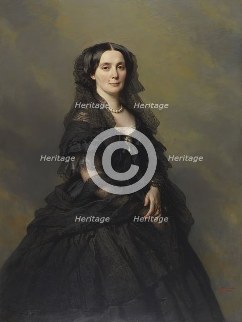 Princess Kotschoubey, 1860. Creator: Franz Xaver Winterhalter.