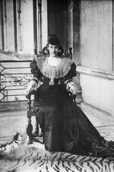 Princess Helene of Orleans, late 19th-early 20th century.Artist: L Varney & Son