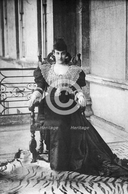 Princess Helene of Orleans, late 19th-early 20th century.Artist: L Varney & Son