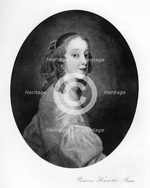 Princess Henrietta Anne, (1907). Artist: Unknown