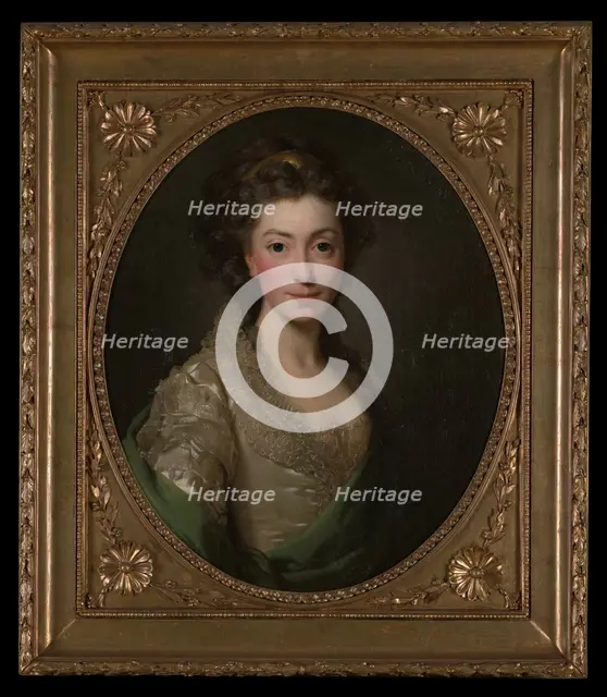 Princess Izabela Czartoryska née von Flemming (1746-1835), Wife of Adam Kazimierz, 1774. Creator: Alexander Roslin.