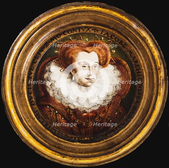 Princess Jakobea of Baden (1558-1597), 17th century. Artist: Anonymous  