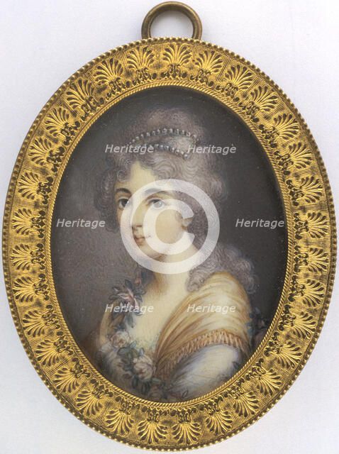 Princess Juliana Luise Schaumburg-Lippe, c1750. Creator: Unknown.