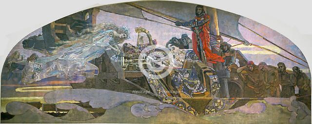 Princess of Dream (La Princesse lointaine), 1896. Artist: Vrubel, Mikhail Alexandrovich (1856-1910)