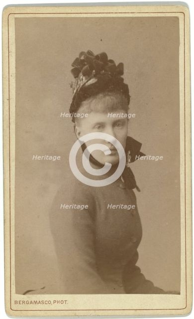 Princess of Hesse by Rhine, the Grand Duchess Elizabeth Fyodorovna of Russia (1864-1918), between 1870 and 1880.