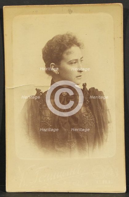 Princess of Hesse by Rhine, the Grand Duchess Elizabeth Fyodorovna of Russia.