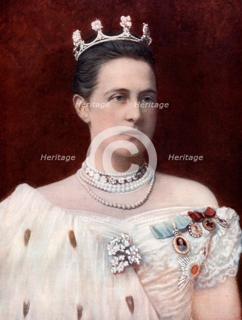 Princess Olga Konstantinovna of Russia, late 19th-early 20th century. Artist: Unknown