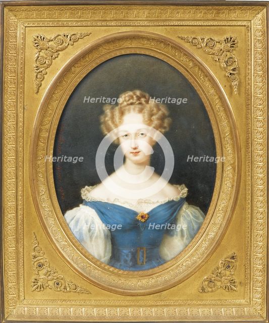 Princess Louise of Orléans (1812-1850), later Queen consort of the Belgians, 1830. Artist: Duchesne, Jean Baptiste Joseph (1770-1856)