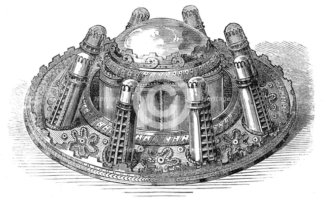 Princess Louise's wedding gifts: the Brooch of Lorne, 1871. Creator: Unknown.