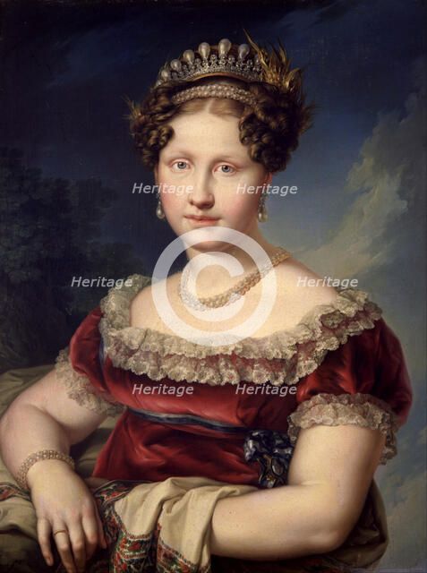 Princess Luisa Carlotta of Naples and Sicily (1804-1844). Artist: López Portaña, Vicente (1772-1850)