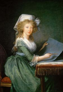 Princess Luisa Maria of Naples and Sicily (1773-1802), c. 1790. Creator: Vigée Le Brun, Louise Élisabeth (1755-1842)