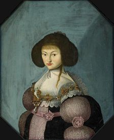 Princess Magdalene Sibylle of Saxony (1617-1668), Duchess of..., Between 1635 and 1660. Creator: Steenwinkel, Morten (1595-1646)