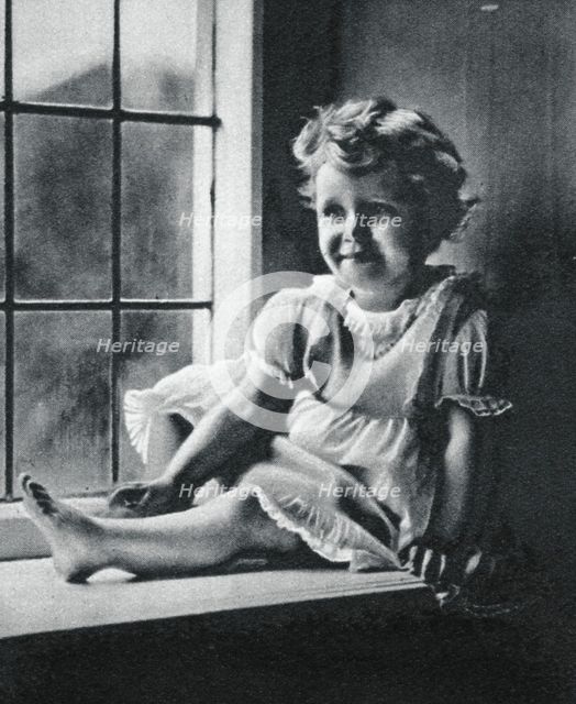 Princess Margaret at St Paul's Waldenbury, Hampshire, 1932. Artist: Unknown
